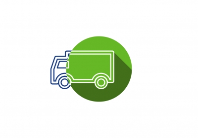Icoon transport, vrachtwagen
